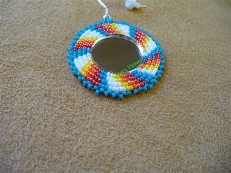 Single Rosette Beaded Native From Debsvisions On Wanelo How To Bead Native American Bead