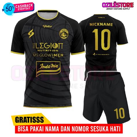 Jual SETELAN COSTUM Arema Terbaru 2021 FREE NAMA DAN NO PUNGGUNG