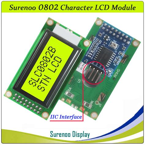 Surenoo Character Lcd Module Display Panel Screen