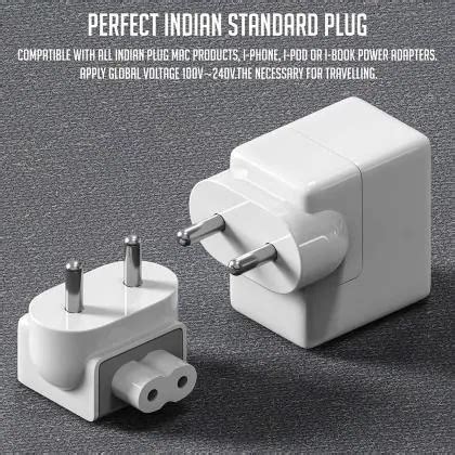 Lapster Indian Style Power Adapter Duck Head For Macbook Powerbook