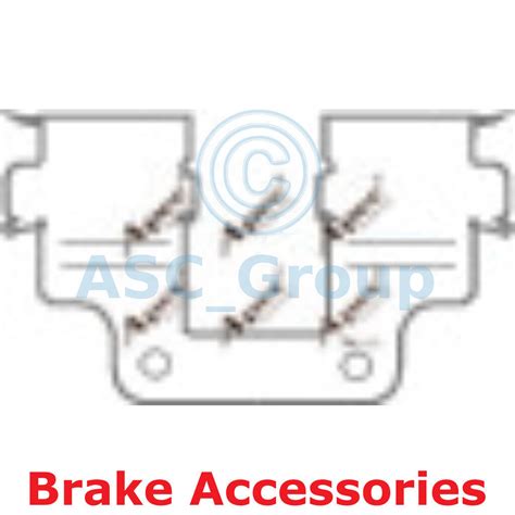 Apec Braking Disc Brake Lucas Pad Fitting Kit Accessory Kit1174 Ebay