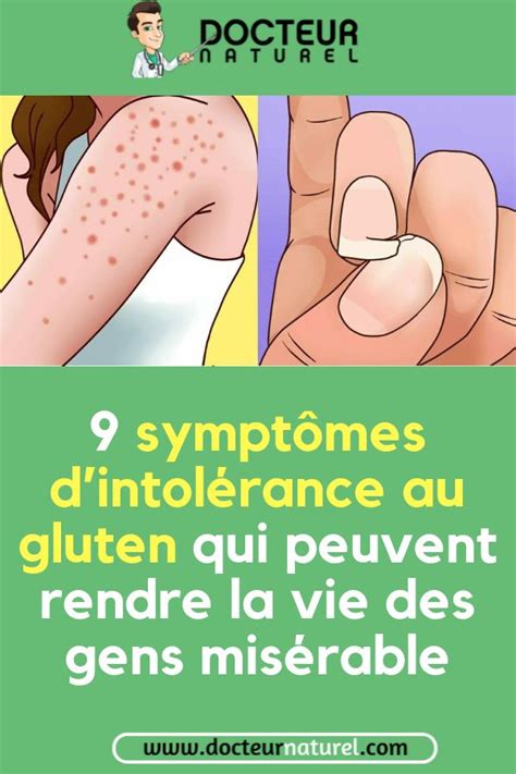 Signes Indiquant Que Vous Avez Une Intol Rance Au Gluten Gluten