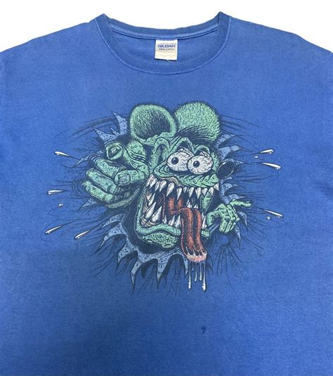 Vintage Rat Fink Ed Roth Big Daddy Men S Fashion Tops Sets Tshirts