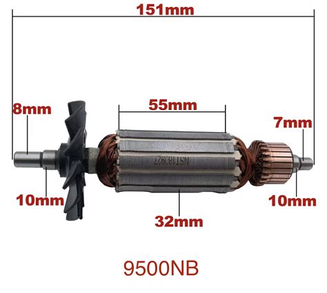 Armature Rotor Anchor Replacement For Angle Grinder Nb Ac V V