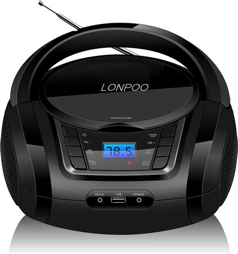 Lectores De Cd Port Tilesradio Cd Mp Port Til Reproductor Cd Con