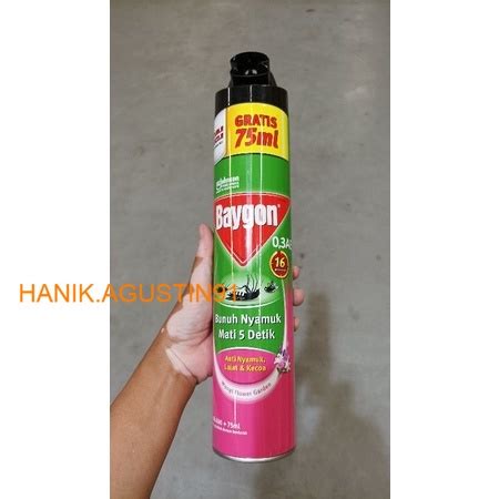 Jual BAYGON 675 ML 675ML 600 ML 600ML 75 AEROSOL PEMBASMI SERANGGA