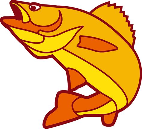 Fish Clip art - Yellow big fish png download - 1098*1001 - Free ...