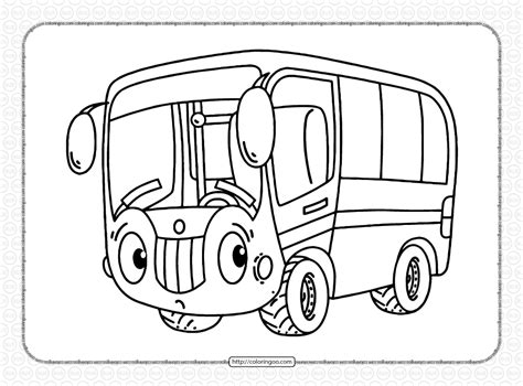 Printable Tayo Coloring Pages