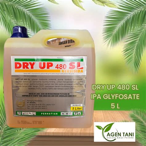 Jual Dry Up Sl Liter Herbisida Racun Rumput Dan Gulma Sistemik