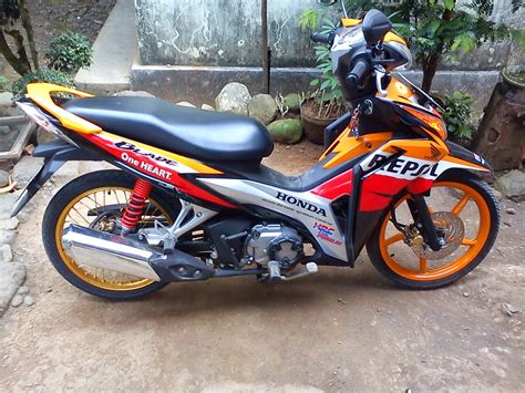 Ide Modif Honda Blade Terbaru Honda Desain