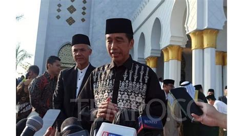 Jokowi Sebut Sejumlah Nama Cawapres Untuk Ganjar Mau Bertemu Prabowo