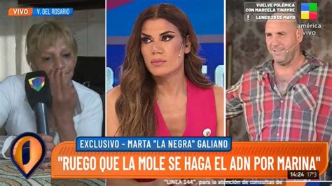 El Drama De Marta La Negra Galiano La Ex Pareja De La Mole Le Dijo A