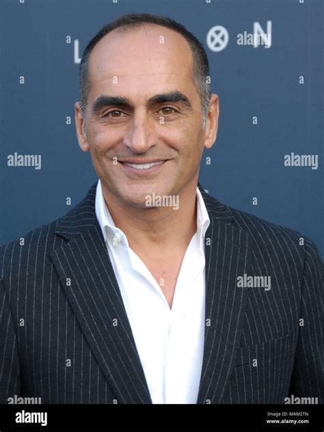 Los Angeles Ca April 02 Actor Navid Negahban Attends The Premiere Of Fxs Legion Season 2