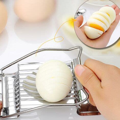 Multifunctional Egg Slicer Stainless Steel Wire Egg Slicer Section