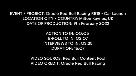 Official HD video of the Red Bull RB18 launch (including discussion ...