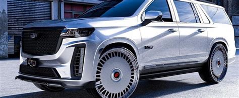 2023 Cadillac Escalade V ESV Dreams About Riding On 30 Inch Wheels