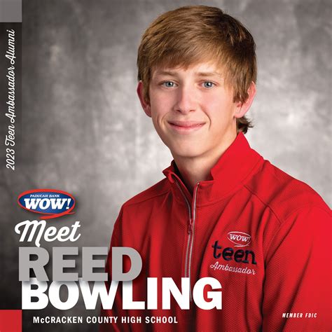 Paducah Bank - Meet Reed Bowling! The McCracken County...