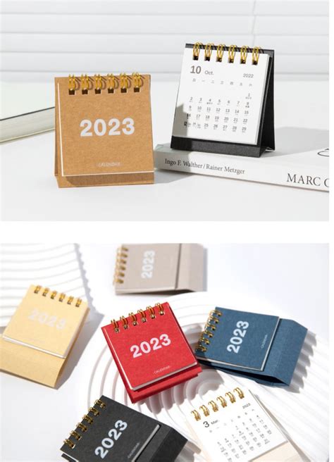 2023 Mini Desk Calendar 2023 Planner Calendar tabletop - Etsy