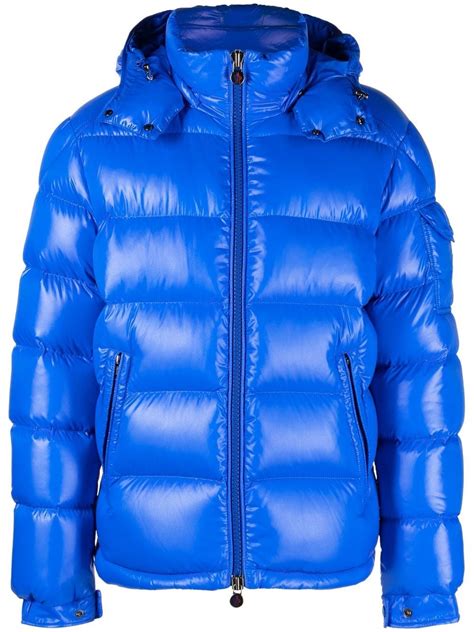 Moncler Maya Hooded Down Jacket Farfetch