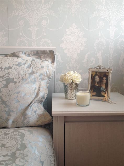 Laura Ashley Josette Wallpaper Duck Egg Our Stunning New Alana Velvet