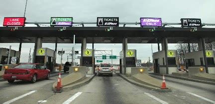 Road Signs: Ohio Turnpike Tolls