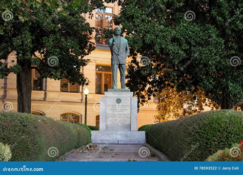 Eugene Talmadge Statue Georgia Statehouse Editorial Photography