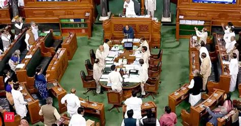 Lok Sabha Adjourned Lok Sabha Adjourned Till 4 Pm Amid Sloganeering By