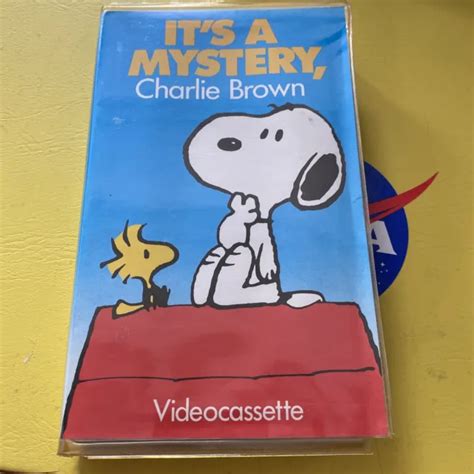 Peanuts Snoopy Its A Mystery Charlie Brown Vhs Video Film Cartoon Eur