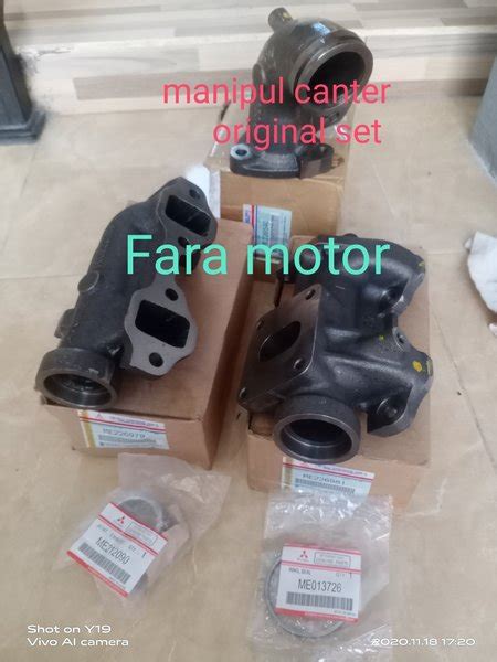 Jual Manipul Knalpot Canter Turbo Set Manipul Sok Ring Manipul