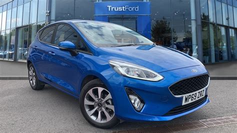 Ford Fiesta 2019 Blue £12500 Bristol Cribbs Causeway Trustford