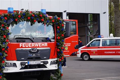 Feuerwehr Schapen freut sich über neues Gebäude und Fahrzeug Ems