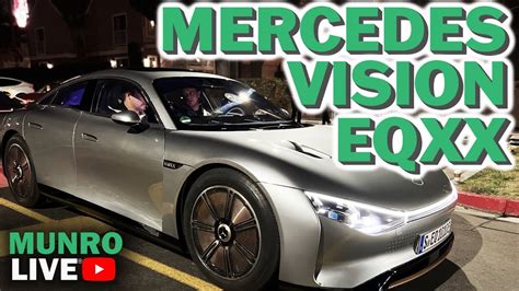 The Most Efficient Mercedes Benz Ever Mercedes Vision Eqxx Ride