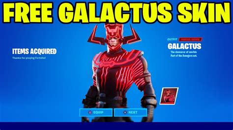 How To Get The Galactus Skin For Free In Fortnite Galactus Skin Glitch