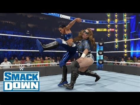 Wwe K Smackdown Rousey Baszler Vs Doudrop Dana Brooke Youtube