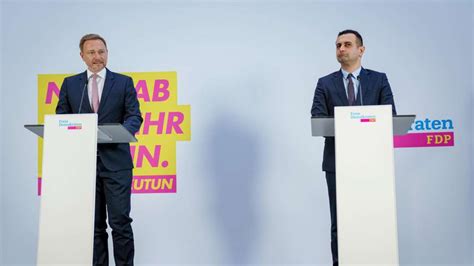 FDP sucht Nachfolge für Wissing Lindner schlägt Djir Sarai als