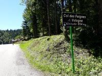 Col Des Feignes Sous Vologne Depuis Xonrupt Longemer Profil De L