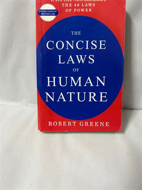 English Self Help Book The Concise Laws Of Human Nature By Robert