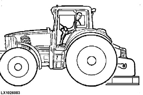 Картинки для раскрашивания трактора распечатать