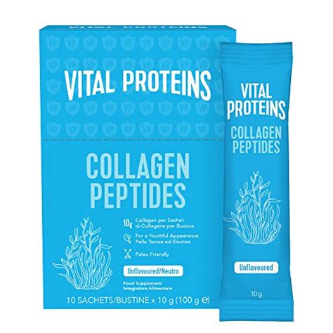 Vital Proteins Collagen Peptides Powder Supplement Type Iii Travel Packs Hydrolyzed Collagen For