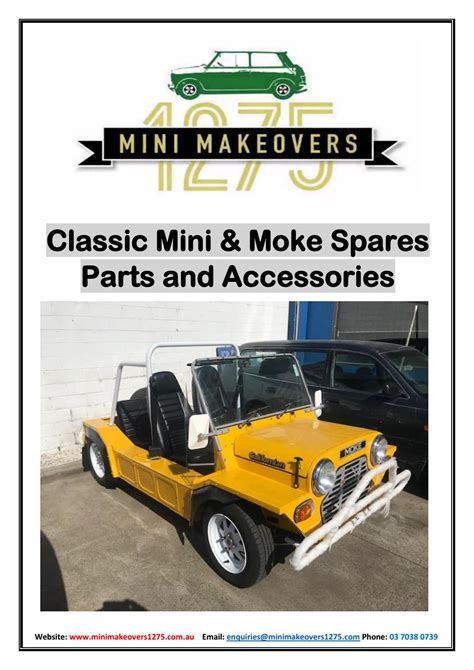 Mini Moke Spare Parts Australia | Reviewmotors.co