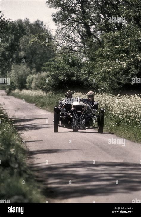 Morgan 3 Wheeler With Matchless V Twin Motor 1934 Stock Photo Alamy