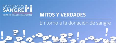 Mitos y verdades en torno a la donación de sangre Centro de sangre