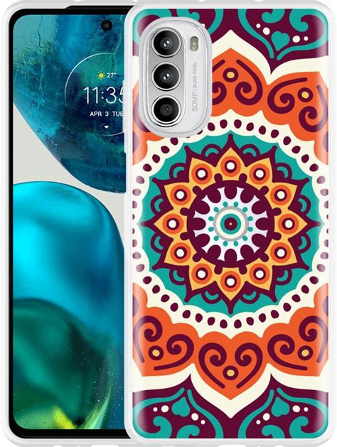 Motorola Moto G Hoesje Retro Mandala Designed By Cazy Bol