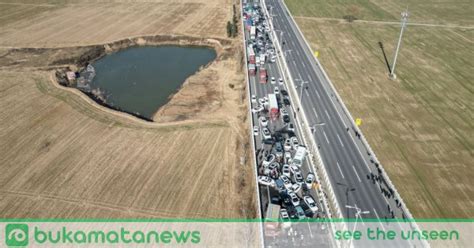 Kabut Tebal Di China Sebabkan Ratusan Mobil Tabrakan Beruntun Satu Tewas