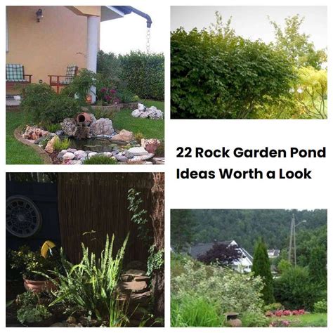 22 Rock Garden Pond Ideas Worth a Look | SharonSable