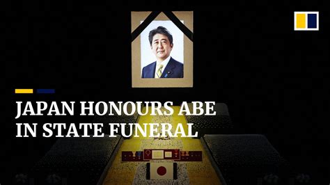 Japan Bids Farewell To Former Prime Minister Shinzo Abe At