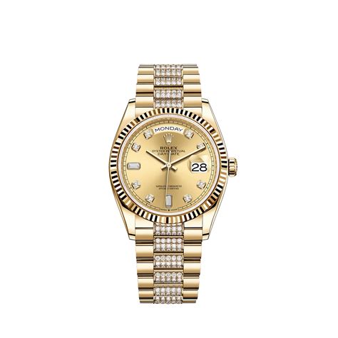 Đồng Hồ Rolex Day Date 36 Vàng Vàng 18 Ct M128238 0026