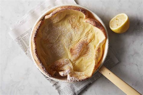 Lemon Puff Pancake With Fresh Berries Recipe King Arthur Flour