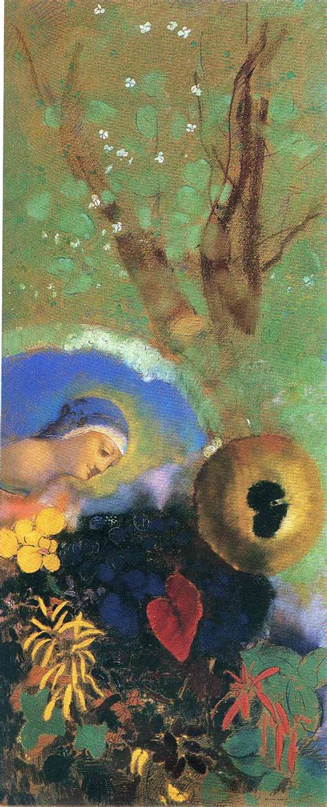 Homage To Leonardo Da Vinci Odilon Redon Wikiart Org