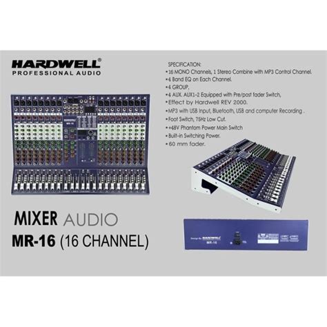 Mixer Hardwell Mr Original Channel Mr Lazada Indonesia